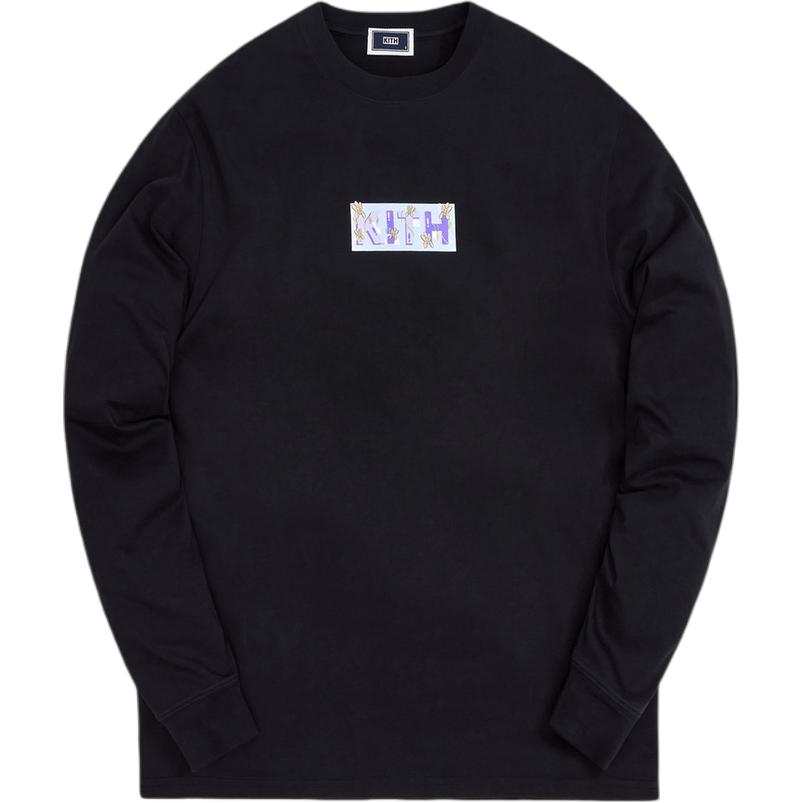 KITH KITH For Superwaxx Classic Logo Long Sleeve Tee