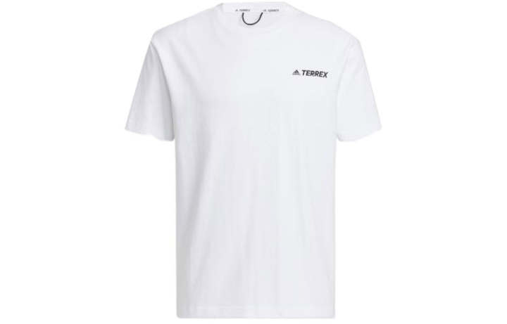 Adidas Adidas T Shirts Unisex White Crew Neck Moderate Straight Fit