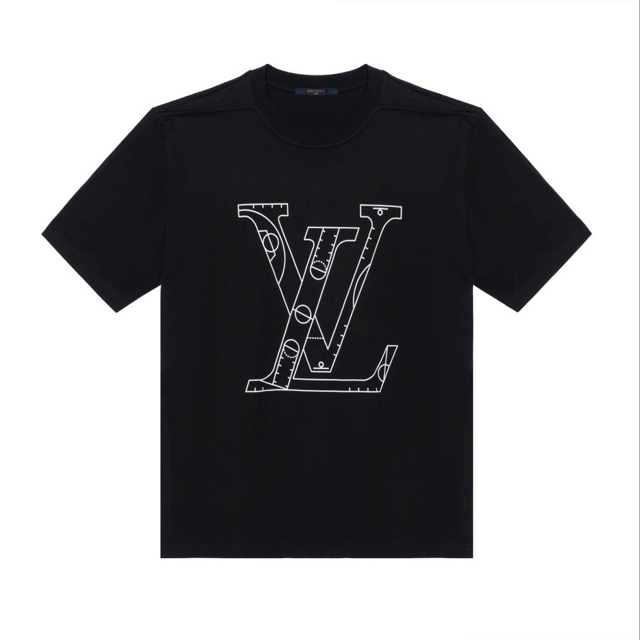 LOUIS VUITTON x NBA T Shirt Unisex Black