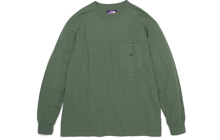 THE NORTH FACE PURPLE LABEL T Shirt Unisex Grass Green