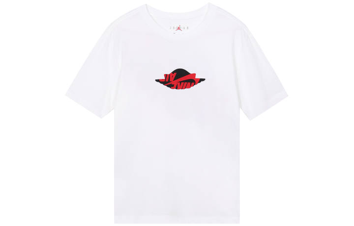 Jordan Jordan T Shirts Men's Crew Neck Moderate Straight Fit