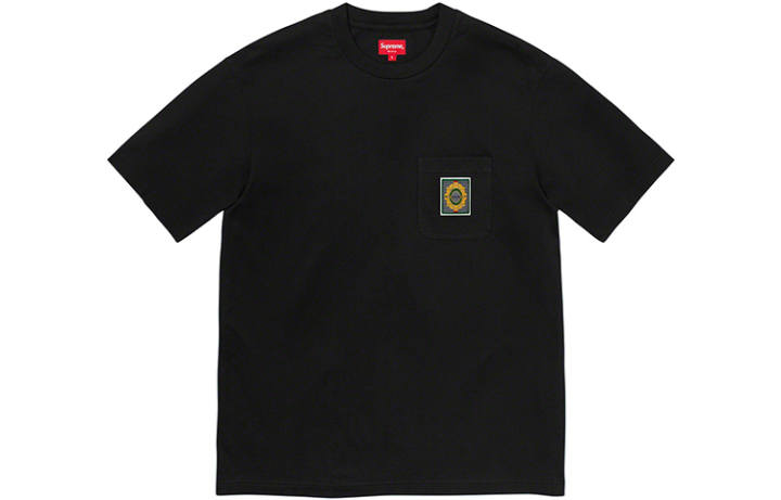 Supreme Supreme Crest Label Pocket Tee