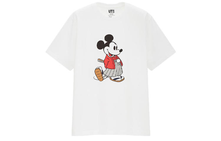 UNIQLO x Disney T Shirt Unisex White