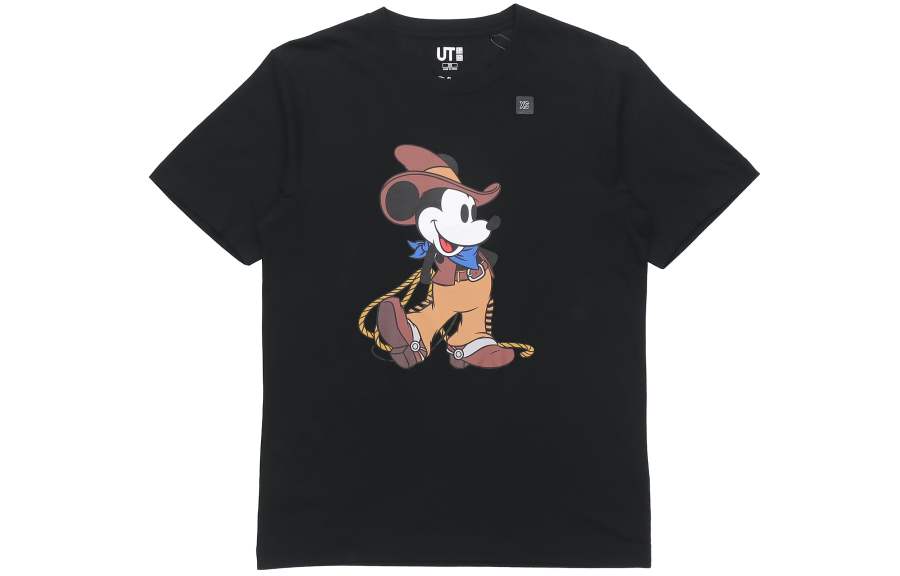 UNIQLO x Disney T Shirt Unisex Black