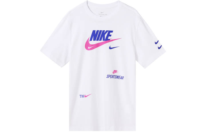 Nike Nike T Shirts Men's Crew Neck Moderate Straight Fit