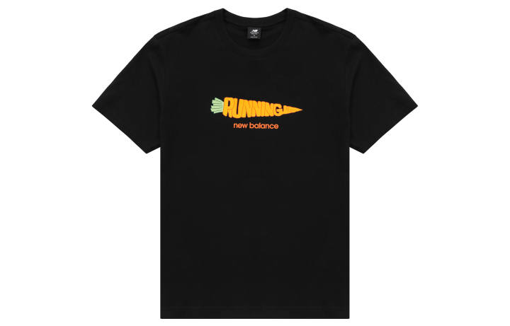 New Balance New Balance Drop Shoulder Sleeve T Shirt Unisex Black