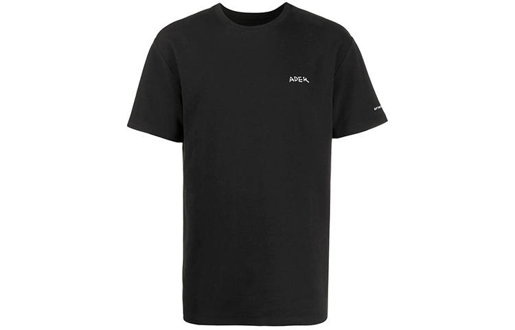 ADER ERROR ADER ERROR T Shirts Unisex Black Crew Neck Moderate Straight Fit