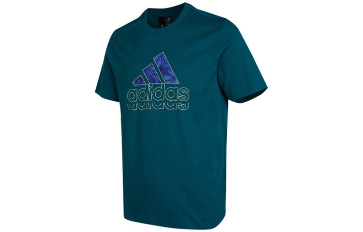 Adidas Adidas SS22 T Shirt Men's Peacock Green