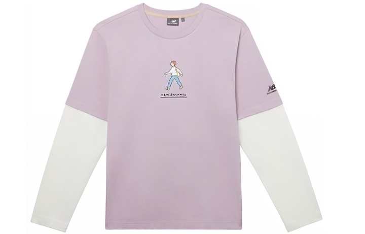 New Balance New Balance x Zero Per Zero T Shirt Unisex Light Purple