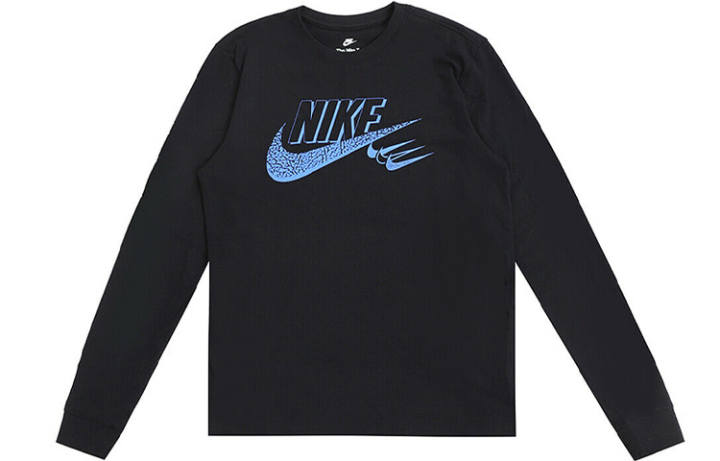 Nike Nike T Shirts Men's Black Crew Neck Moderate