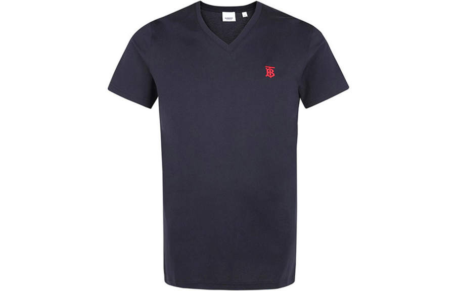 Burberry Monogram Motif V Neck T Shirt