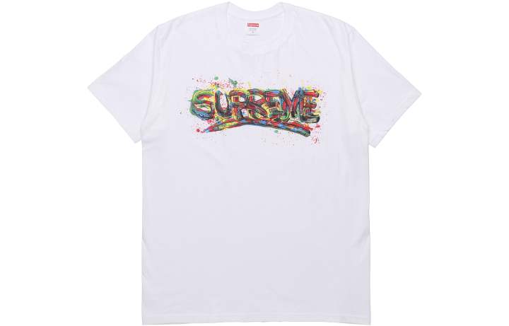 Supreme Supreme Paint Logo Tee