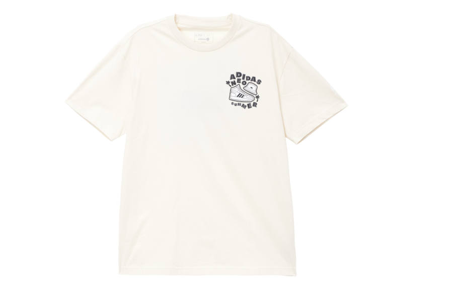 Adidas Neo T Shirt Unisex Beige