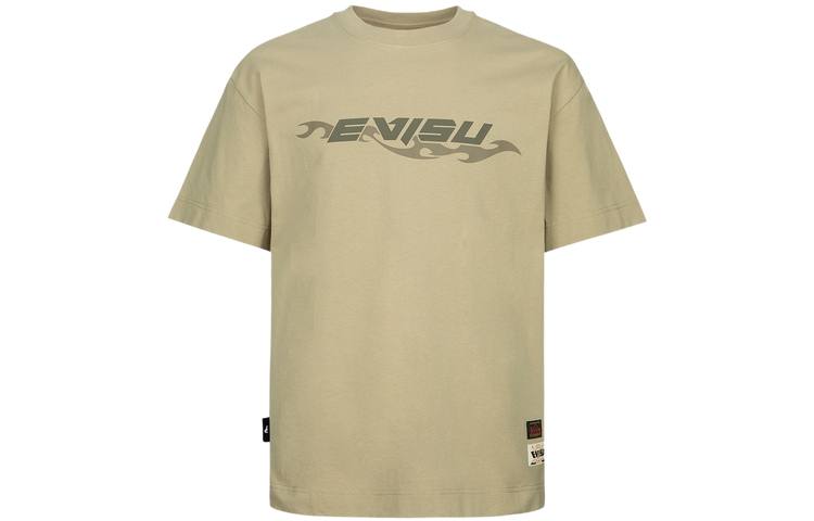 EVISU T Shirts Men's Pepper Crew Neck Moderate Straight Fit