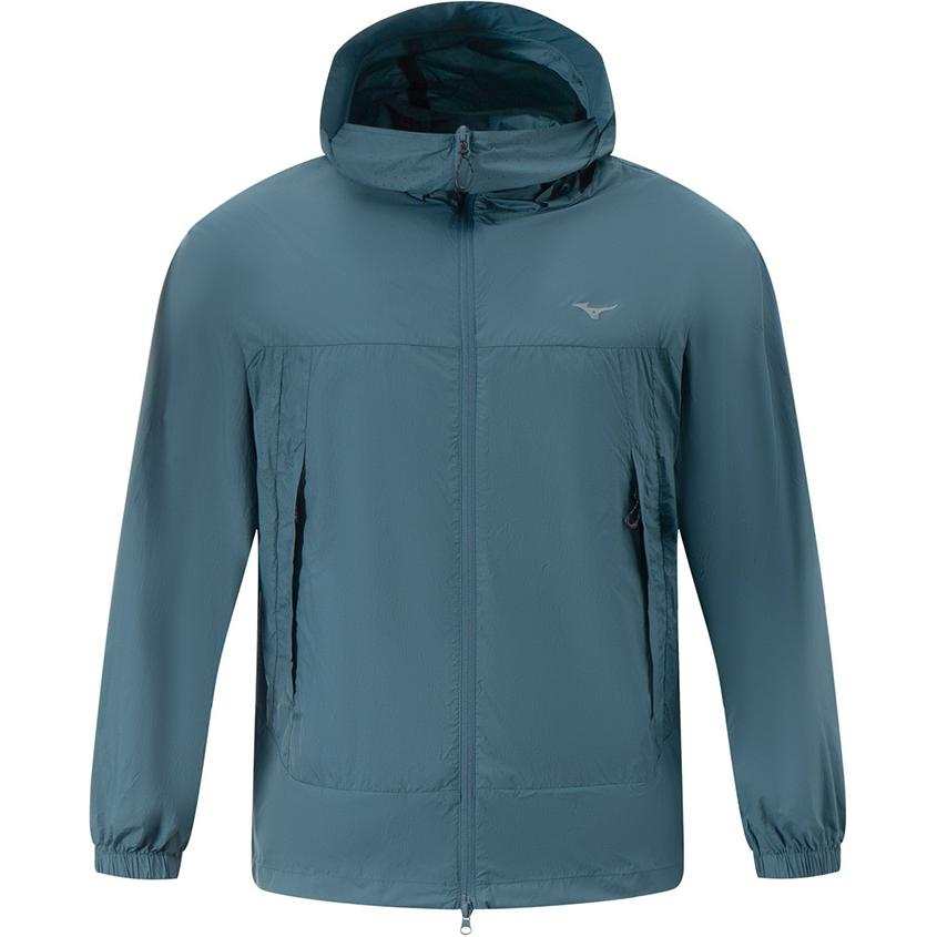 Mizuno Mizuno Sun Protection Clothing Unisex Celadon Blue