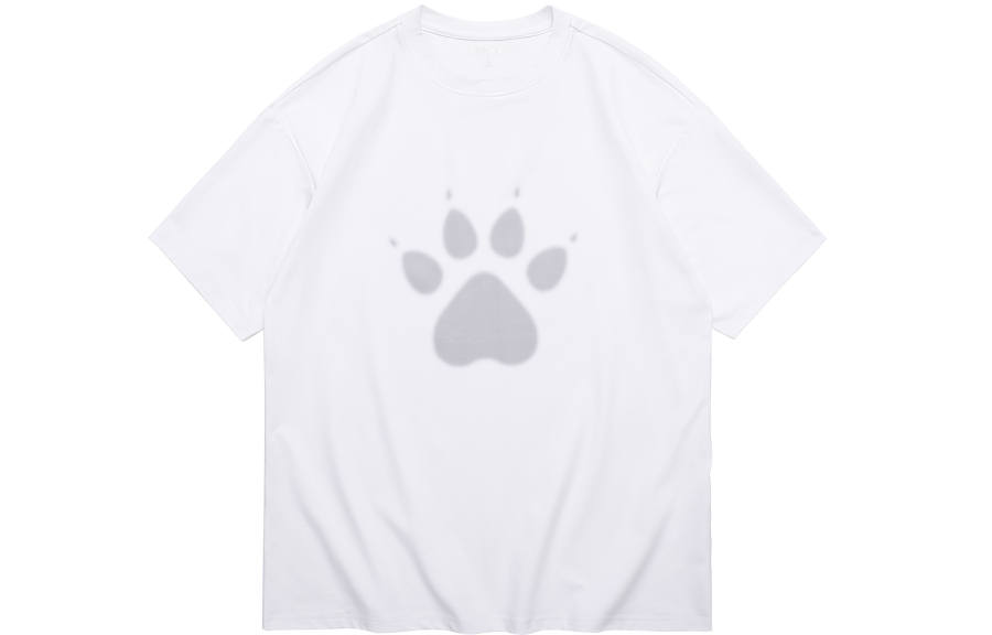 KELME Drop Shoulder Sleeve T-Shirt Unisex White