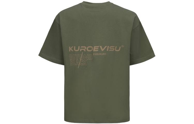 EVISU T Shirts Men's Crew Neck Moderate Straight Fit