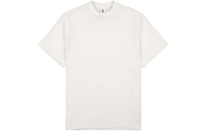 Nike Nike T Shirts Men's White Crew Neck Moderate Straight Fit