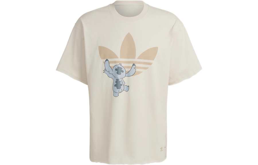 Adidas Originals T Shirt Unisex Gray White