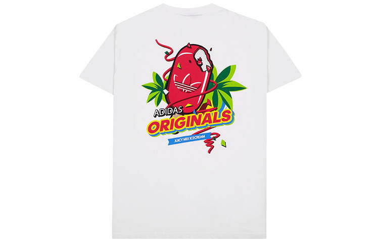 Adidas Originals Set in Sleeve T Shirt Men's White