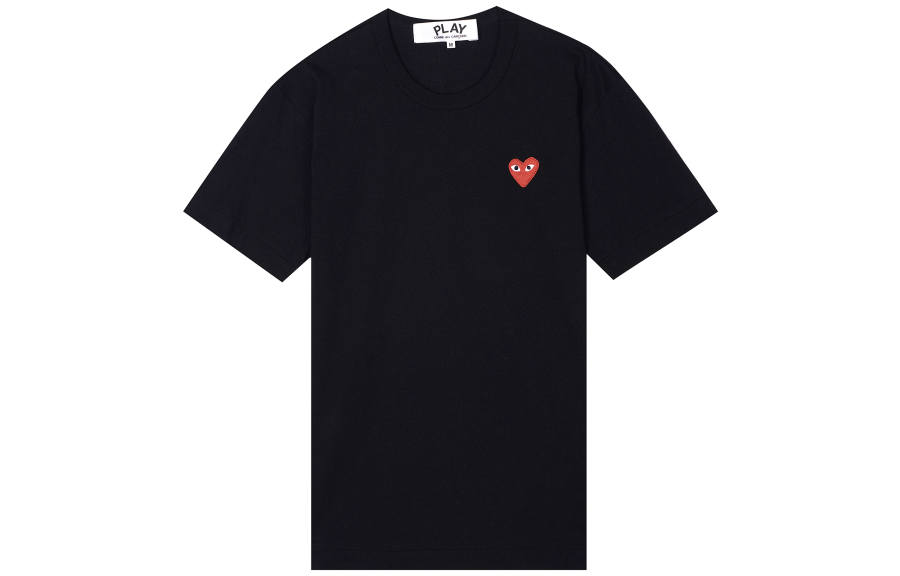 CDG Play Comme Des Garcons Play Red Emblem T shirt