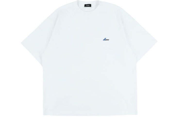 WE11DONE WE11DONE Logo embroidered Cotton T shirt