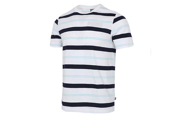 PUMA Suede Set-in Sleeve T-Shirt Men's White