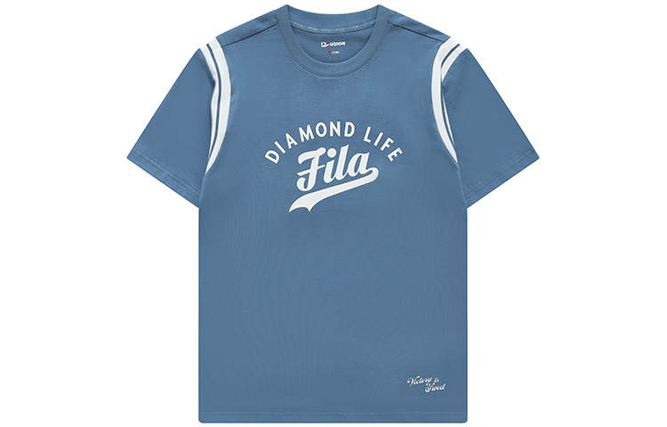 FILA FUSION T Shirt Men's Elsa Blue