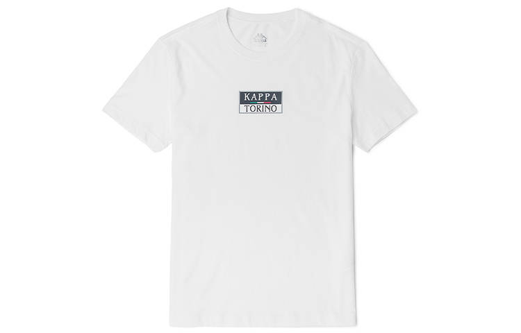 Kappa T Shirts Men's Crew Neck Moderate Straight Fit