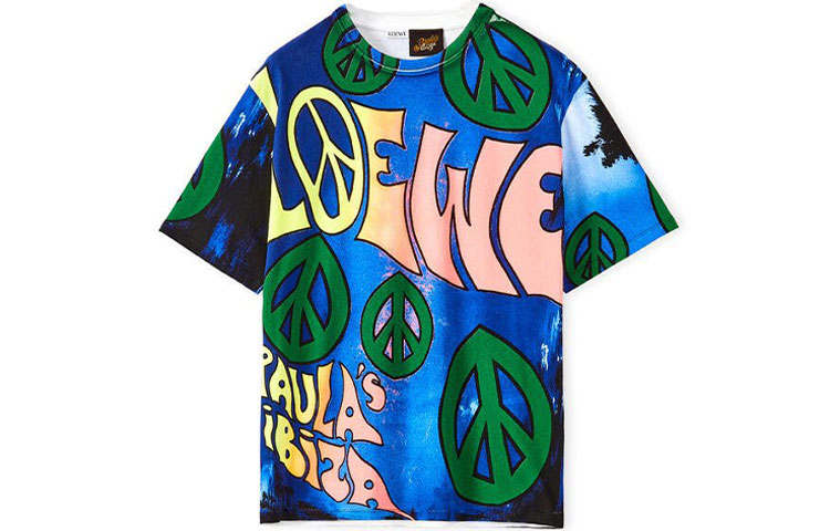 LOEWE LOEWE Paula's Peace Print T Shirt