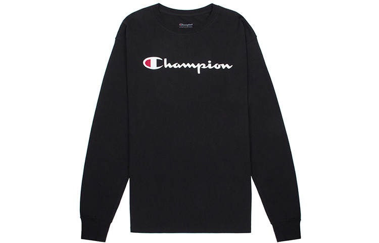 Champion Champion T Shirt US Version Unisex Black