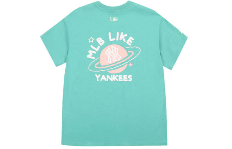 MLB MLB Drop Shoulder Sleeve T-Shirt Unisex Green