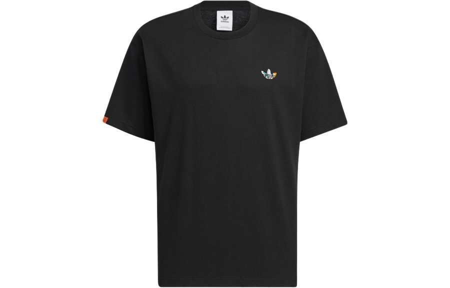 Adidas Originals Set in Sleeve T Shirt Unisex Black