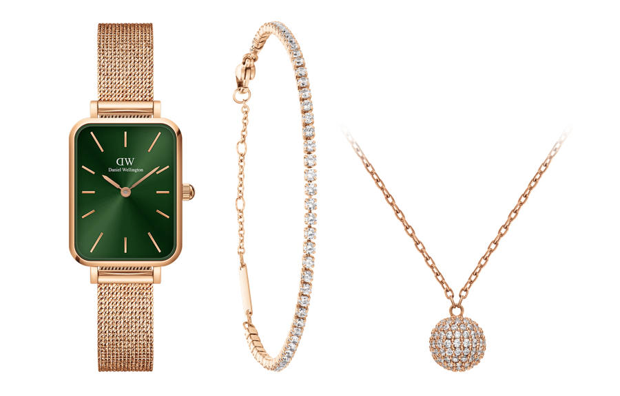 DW/DanielWellington Daniel Wellington Wrist Watches Quartz Movement Green Dial Women's Watch