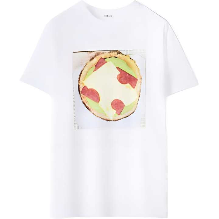 LOEWE LOEWE T Shirts Men's White Crew Neck Moderate
