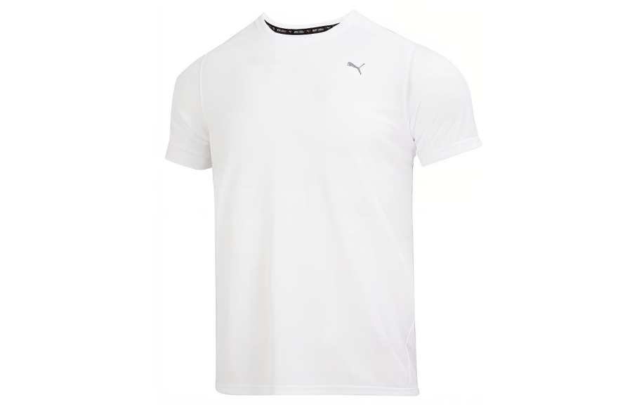 PUMA PUMA Drop Shoulder Sleeve T-Shirt Men's White
