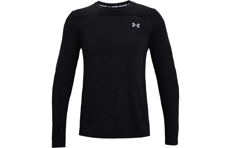 Under Armour Long Sleeved T Shirt Men's Black