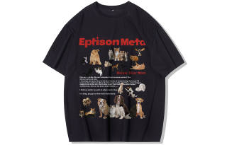 EPTISON T Shirts Unisex Crew Neck Moderate Straight Fit