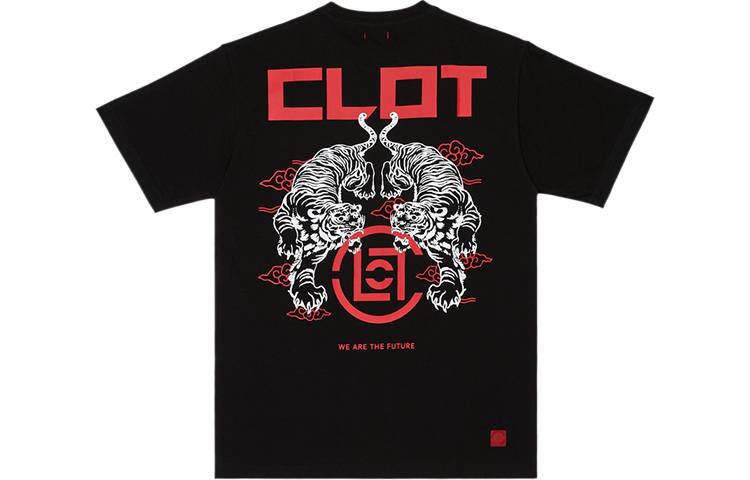 CLOT T Shirts Unisex Crew Neck Moderate Straight Fit
