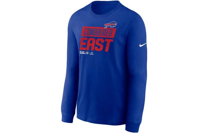 Nike Nike Buffalo Bills Play To Win Essential Men's Nike Nfl Long-Sleeve T-Shirt