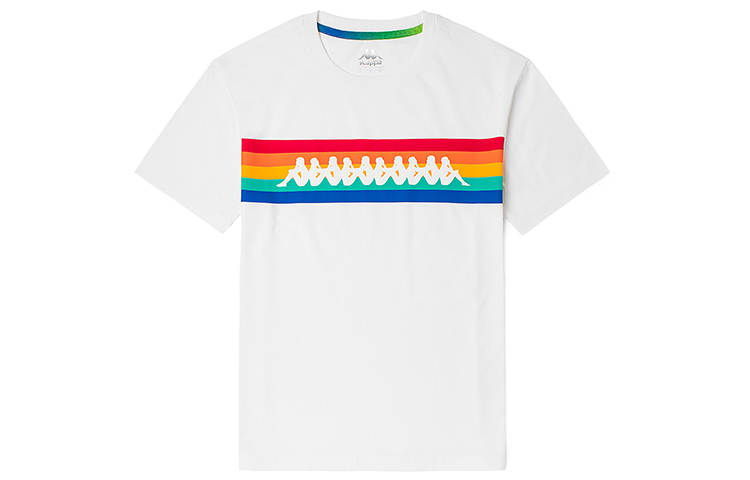 Kappa T Shirts Men's Crew Neck Moderate Straight Fit