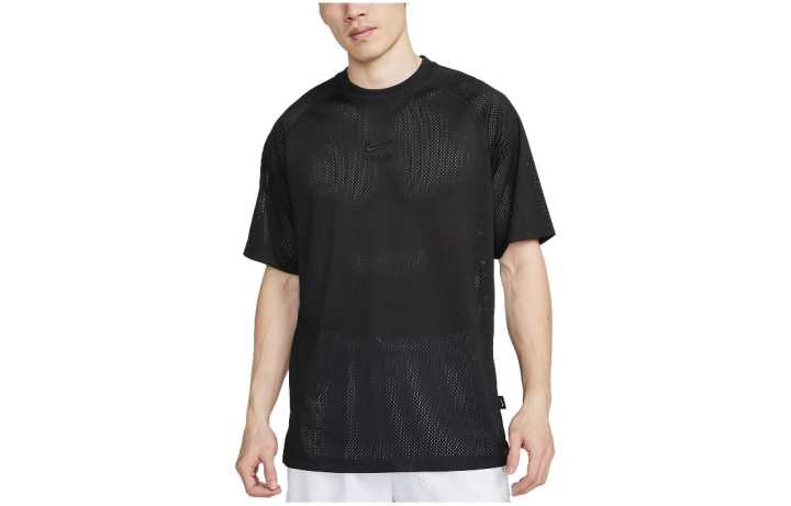 Nike Nike T Shirts Men's Black Crew Neck Moderate