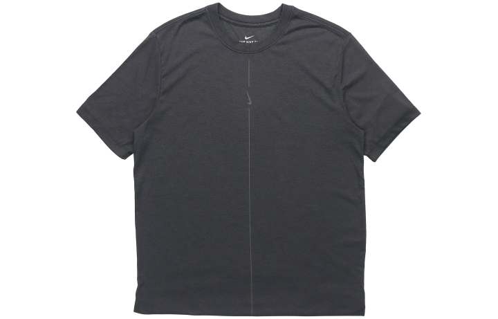 Nike Nike T Shirts Men's Black Crew Neck Moderate Straight Fit