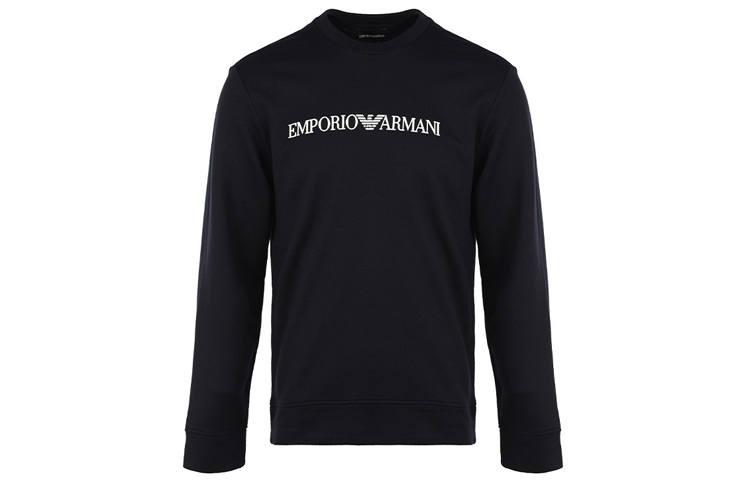 EMPORIO ARMANI Logo Printed Crewneck Sweatshirt