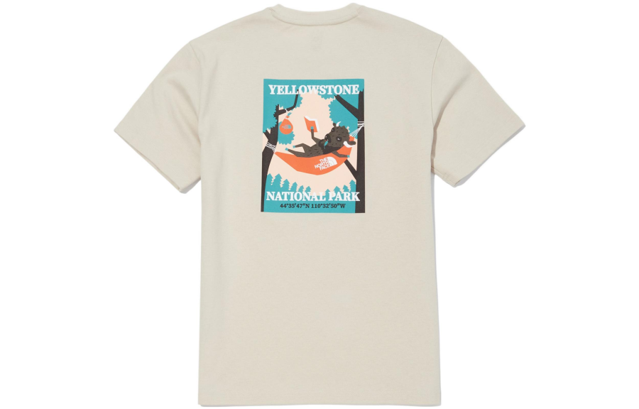 THE NORTH FACE T Shirt Unisex Khaki