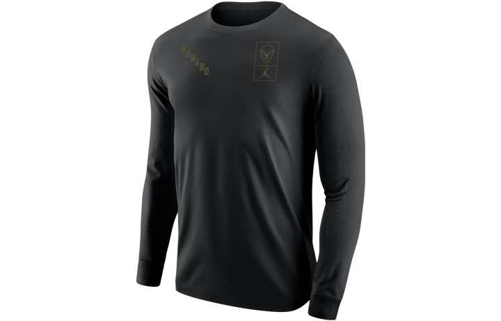Nike Jordan Howard Olive Pack Men's Jordan College Long Sleeve T Shirt