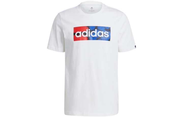 Adidas Adidas Set-in Sleeve T-Shirt Men's White