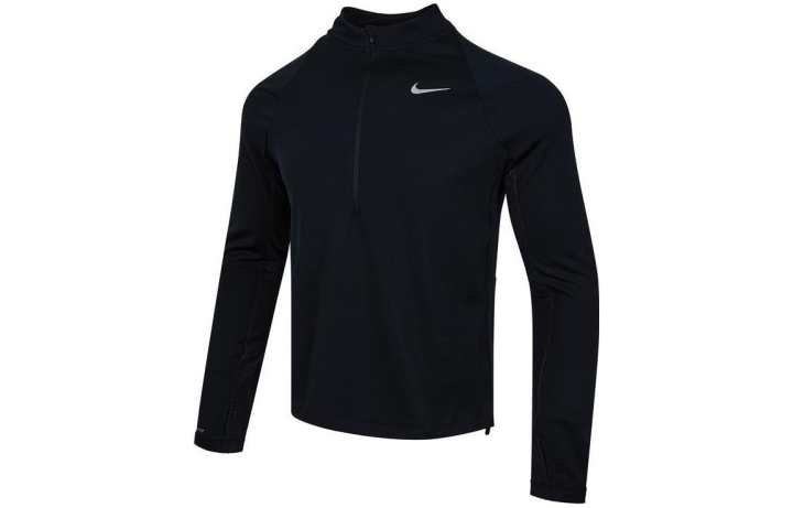 Nike Nike T Shirts Men's Black Crew Neck Moderate Straight Fit