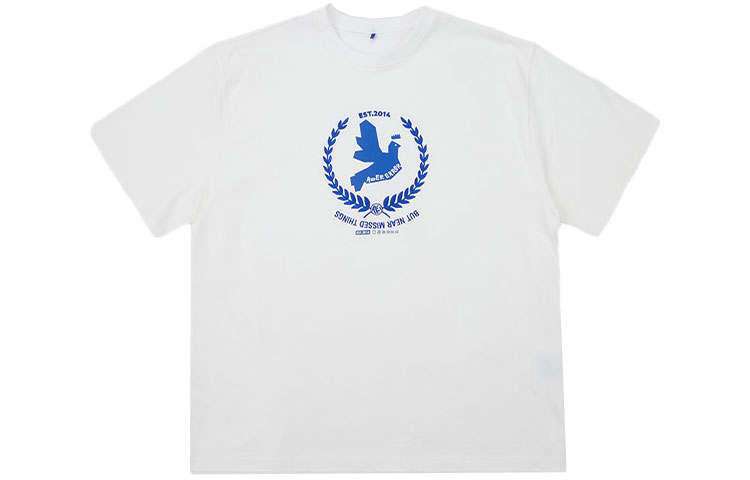 ADER ERROR ADER ERROR T Shirts Unisex White Crew Neck Moderate Straight Fit