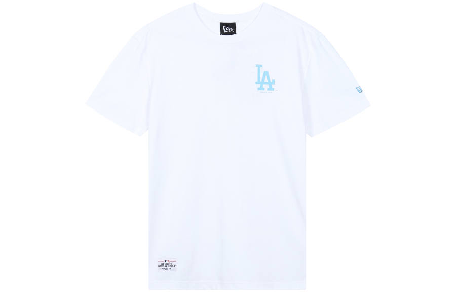 New Era T Shirts Unisex White Crew Neck Moderate